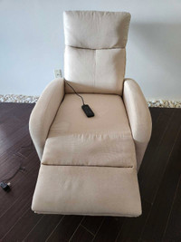 Moving sale: recliner with lower back massage