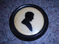 antique silhouette - Napoleon Bonaparte