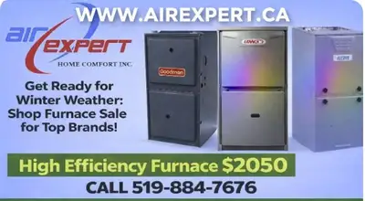 FURNACE FURNACE FURNACE FURNACE - $2050 INSTALLED, View more