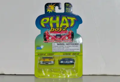 Phat Boyz '59 Caddy & '68 Trans Am 2-Pack 1:64 Scale Diecast, View more