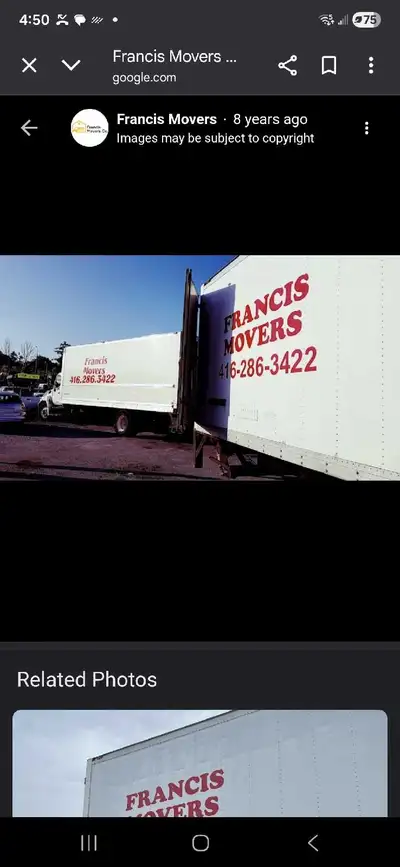 Francis Movers! - Making you and your wallet smile!, View more