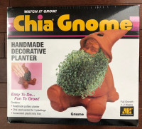 Chia Gnome Handmade Decorative Planter - BRAND NEW! Unopened!