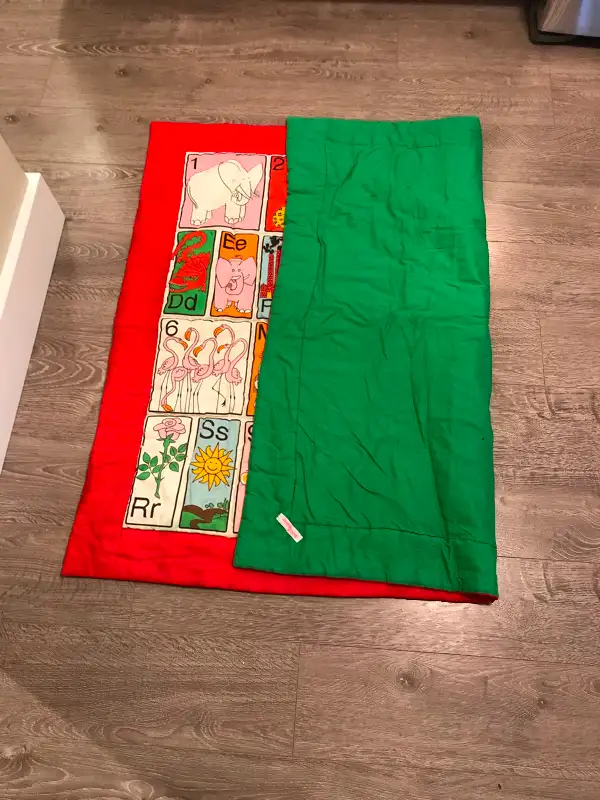 Children’s alphabet blanket in Other in Richmond - Image 3