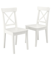  4 chair &amp; Table white color 