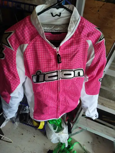 Icon women's motorcycle jacket, like new