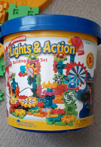 Learning Resources Gears Lights and Action Building Set for kids