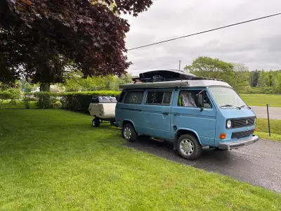 1984 Subaru Swapped VW Westfalia for Sale. The Good -Subaru 2.2L from a 1999 Legacy. -Taller 4th gea...