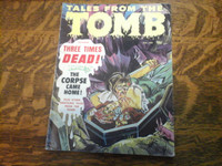 Vintage 1969 Tales From The Tomb Comic