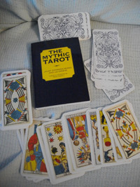The Mythic Tarot Book and cards