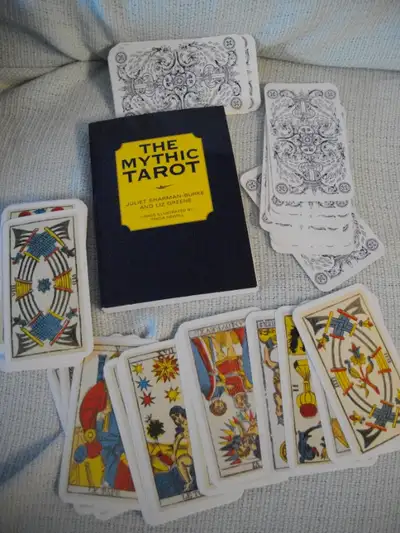 The Mythic Tarot Book and cards, View more