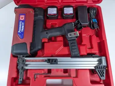 Price Reduced -Like New Trak It Nailer With Charger & Batteries , View more