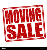 Moving sale everything must go!