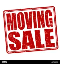 Moving sale everything must go!