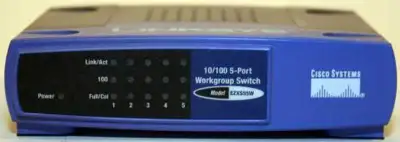 As Good As New LinkSys 5Port Workgroup Switch (EZXS55W), View more