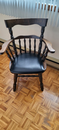 Solid wood accent chair at a bargain 