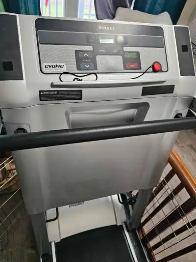 Selling my treadmill. Folds up or down for easy storage. Can also tilt for an incline. Works well. P...