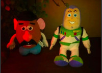 Talking Toy Story 3 Mr potato Head Plush Buzz Lightyear Doll Tot