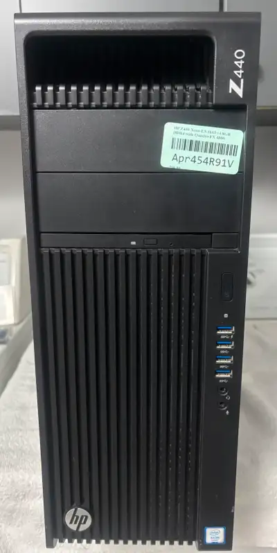 HP Z440 M2. SSD Win 11Pro, View more