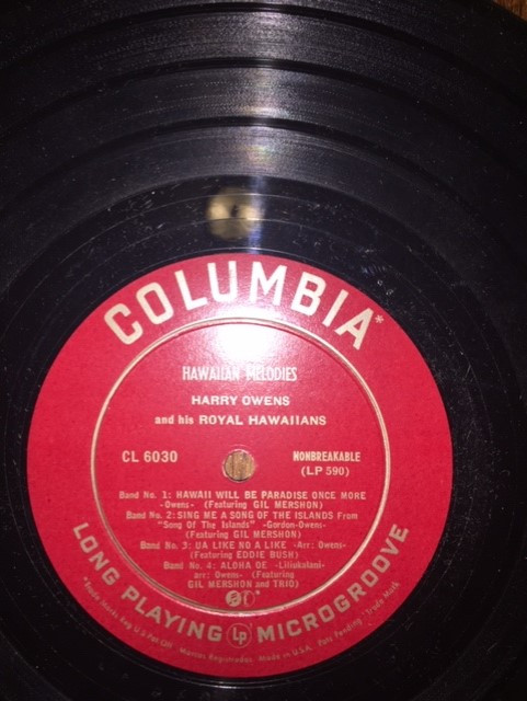 Harry Owens & His Royal Hawaiians Hawaiian Melodies 33 1/3 vinyl in Other in City of Toronto - Image 2