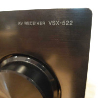 Pioneer 5.1 receiver VSX 522 NOTE: no sound