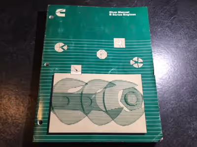 1990 Cummins B Series Engines Shop Manual Bulletin 3810206-02. December 1990 Covers 4 and 6 cylinder...