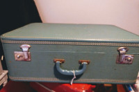 Vintage  Suitcase - Make a night stand or shelf (OBO)