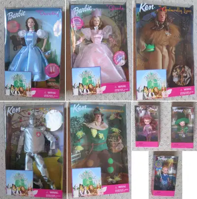 1999 wizard of oz barbie set value hotsell