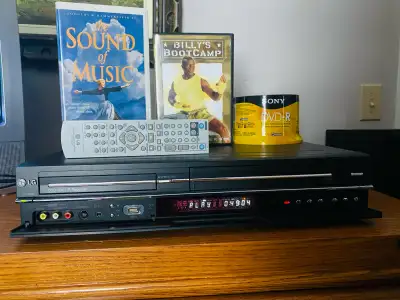 LG LGVR435 combo player with original remote. Perfect to transfer old vhs tapes to DVD R RW. - Bi-Di...