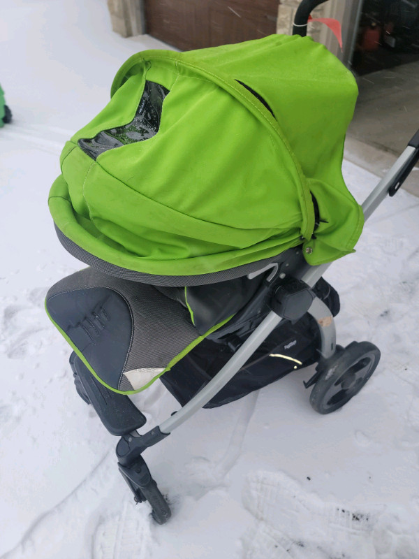 Peg Perego Book Plus    Stroller System - 3 In 1 With   Car Seat in Strollers, Carriers & Car Seats in Mississauga / Peel Region - Image 2