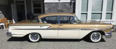 This rare 1958 Chevy Bel Air 4-door sedan is ready for its next chapter with an owner who will appre...