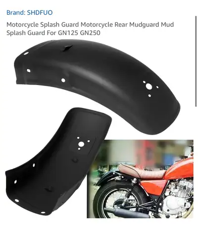 Suzuki GN125 GN250 Motorcycle Splash Guard, View more