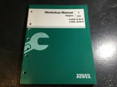 Volvo Penta 3.0GS-A/B/C & 3.0GL-A/B/C Engine Workshop Manual, View more