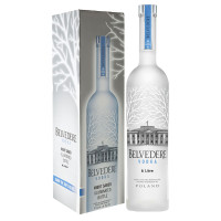 Collectible, Belvedere Pure Vodka 6 litre (Illumination Bottle)
