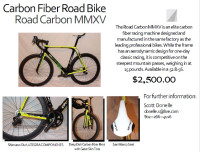 New Carbon Fiber Road Bike MMXV