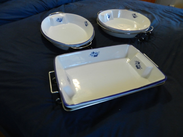 Serving dishes with trays in Kitchen & Dining Wares in Sudbury