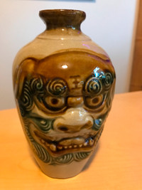 Japanese Ogre Vase