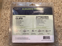 Elegance Premium - Stainless Steel Clips