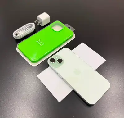 Apple iPhone 15 - 128GB GRN - UNLOCKED - READY TO GO!, View more