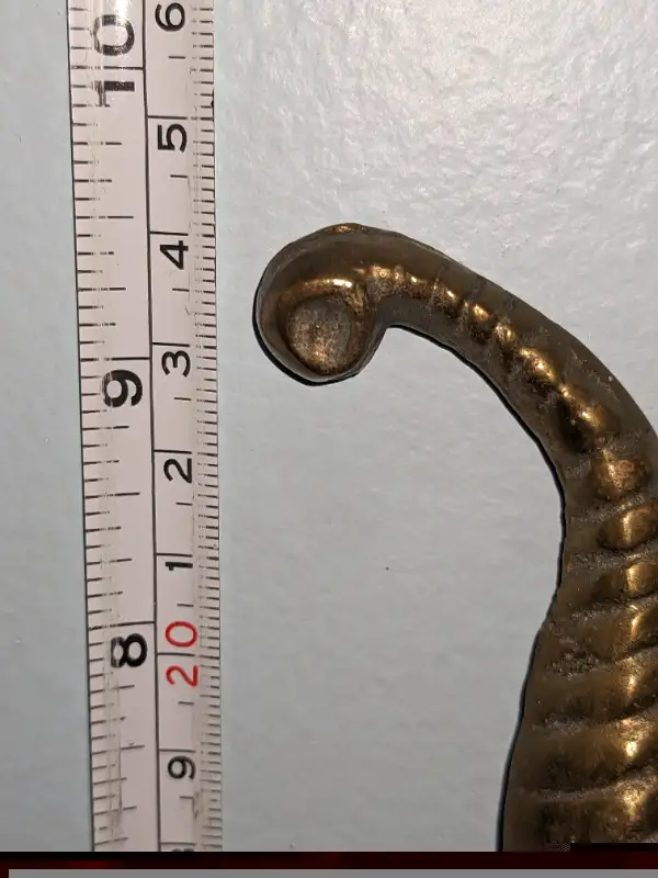 Vintage large brass elephant wall art wall hang decor display in Arts & Collectibles in City of Toronto - Image 8