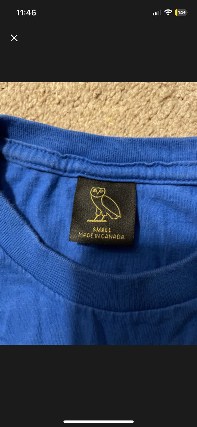 OVO Royal Blue Block T-shirt in Men's in Oakville / Halton Region - Image 3