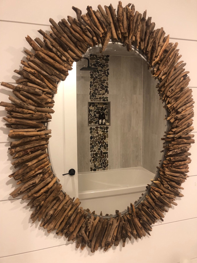 Twig Oval Mirror  in Other in Barrie