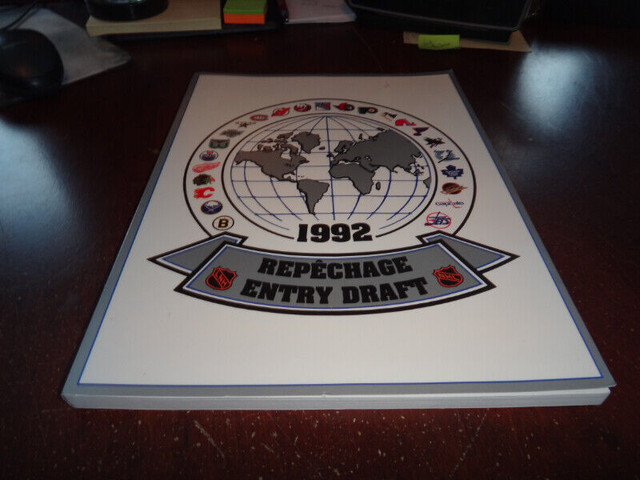 entry draft nhl 1992 nhl hockey history magazine montreal forum dans Art et objets de collection  à Victoriaville