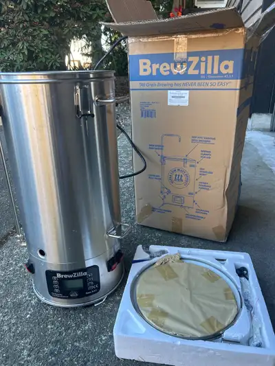 BrewZilla 35L Gen 3.1.1 All-Grain Brewing System with Pump, View more