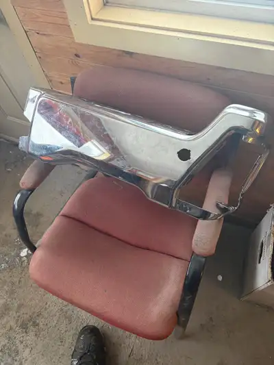 Passenger side chrome rear bumper for a 2024 ford f250/350/450