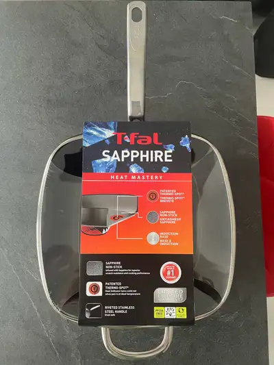 Brand New T-fal Sapphire Pan With Cover , View more