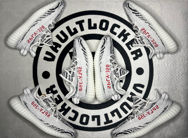 Adidas Yeezy 350 V2 “Zebra” Size 7 in Men's Shoes in Hamilton