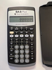 Calculatrice financière BA II Plus