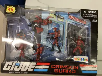 Gi Joe Cobra Crimson Guard 5 pack , View more