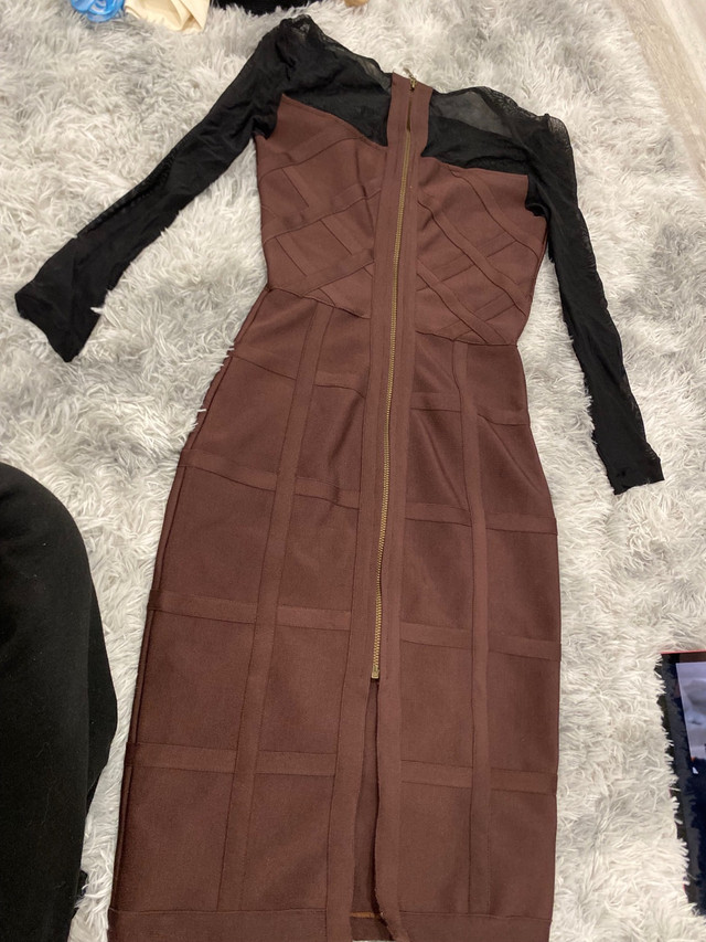 Brown dress  dans Femmes - Robes et jupes  à Ville de Montréal - Image 2
