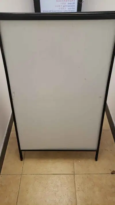 A Sign Metal Frame/Real Estate or Shop Sign, View more